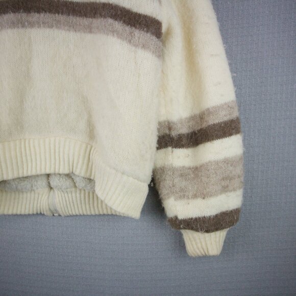 Arctic Fox Vintage 1970s Shetland Wool Sherpa Jacket XL - Picture 5 of 8